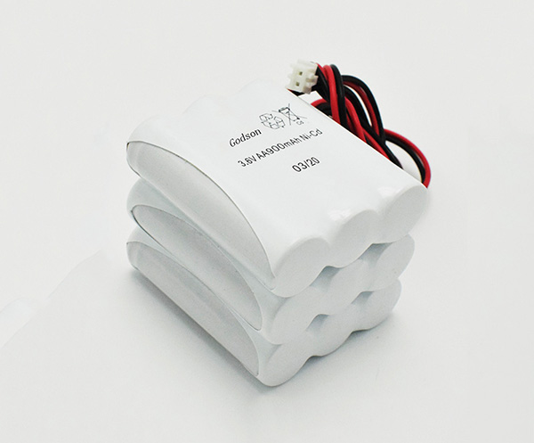 Ni-Cd Battery Pack AA900mAh 3.6V