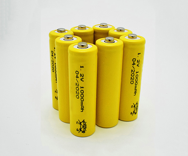 Ni-Cd Battery Cell AA 1000mAh 1.2V