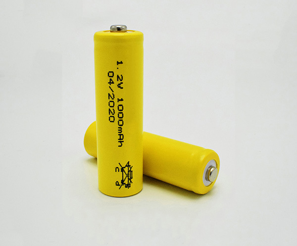 Ni-Cd Battery Cell AA 1000mAh 1.2V