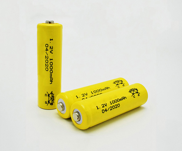 Ni-Cd Battery Cell AA 1000mAh 1.2V