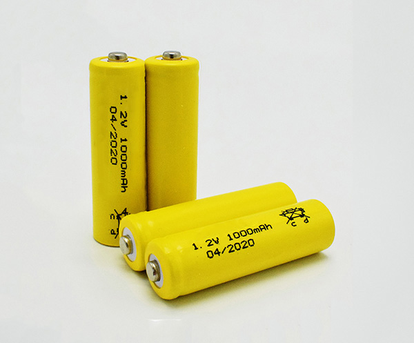 Ni-Cd Battery Cell AA 1000mAh 1.2V