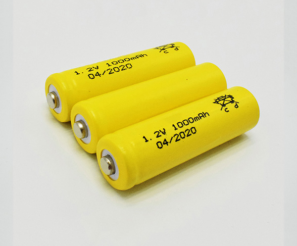 Ni-Cd Battery Cell AA 1000mAh 1.2V