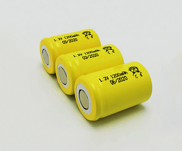 Ni-Cd Battery Cell 1200mAh 1.2V