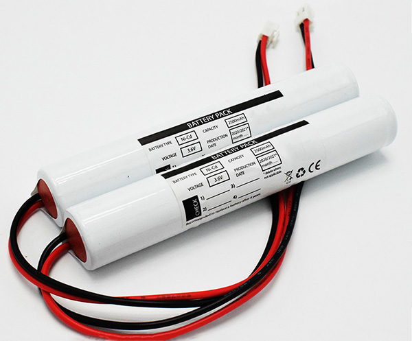 Ni-Cd Battery Pack C2500mAh 3.6V