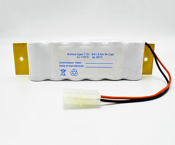 Ni-Cd  Battery Pack 1800mAh 7.2V