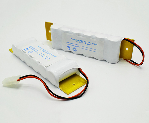 Ni-Cd  Battery Pack 1800mAh 7.2V