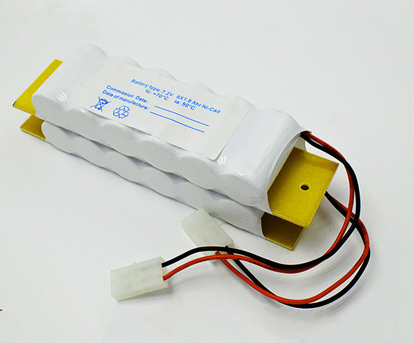 Ni-Cd  Battery Pack 1800mAh 7.2V