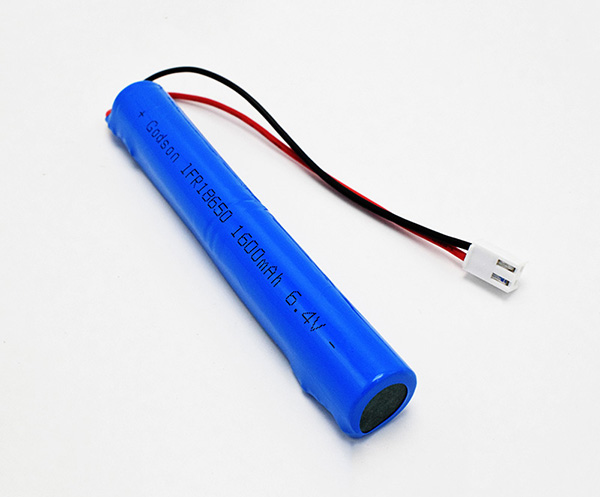 LiFePO4 IFR18650 1600mAh 6.4V