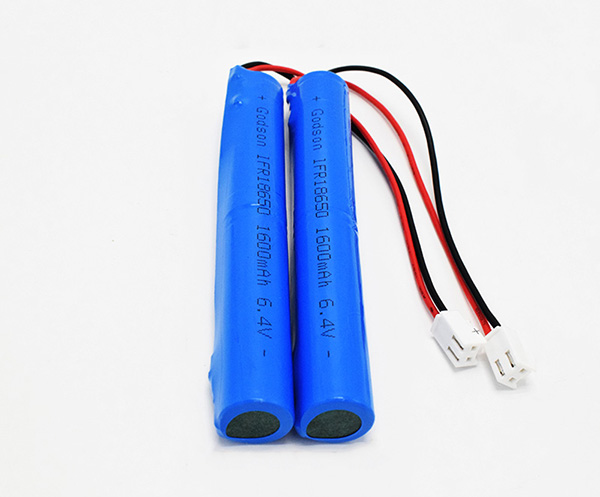 LiFePO4 IFR18650 1600mAh 6.4V