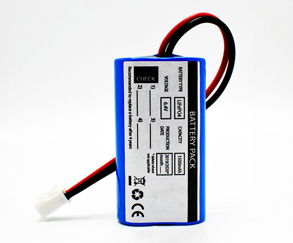 LiFePO4 Packs 1500mAh 6.4V