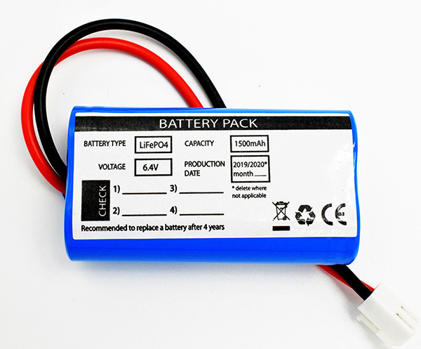 LiFePO4 1500mAh 6.4V,LiFePO4 Battery Supplier