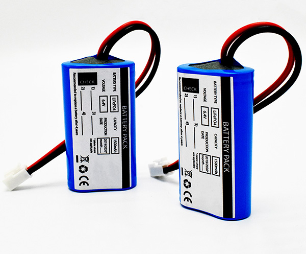 LiFePO4 Packs 1500mAh 6.4V