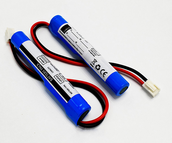 LiFePO4 Packs 600mAh 6.4V