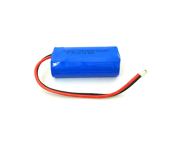 LiFePO4 IFR14500 600mAh 6.4V