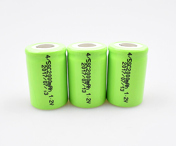 Ni-MH Battery Cell 4/5SC 2000mAh 1.2V