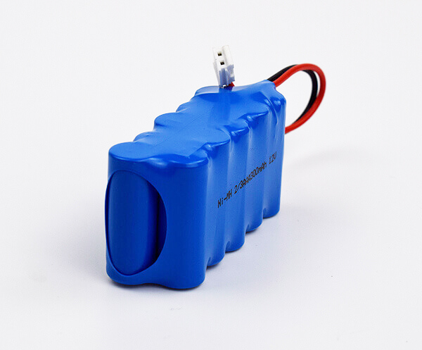 Ni-MH Battery Pack 2/3AAA 300mAh 12V