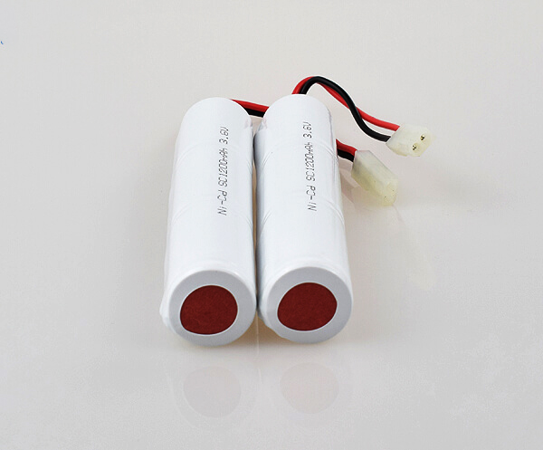 Ni-Cd Battery Pack SC1200mAh 3.6V