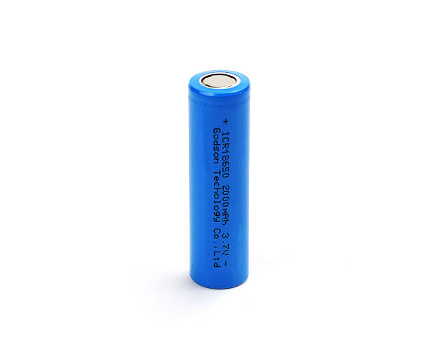 Lithium Battery ICR18650 2000mAh 3.7V