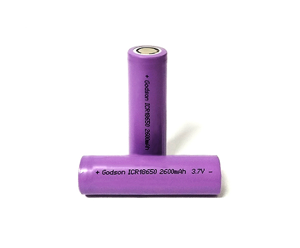 Lithium Battery ICR18650 2600mAh 3.7V