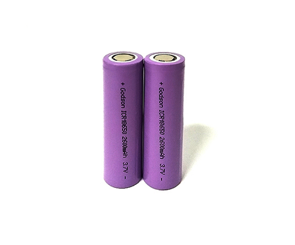 Lithium Battery ICR18650 2600mAh 3.7V