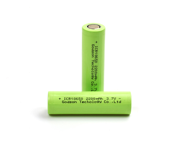 Lithium Battery ICR18650 2200mAh 3.7V