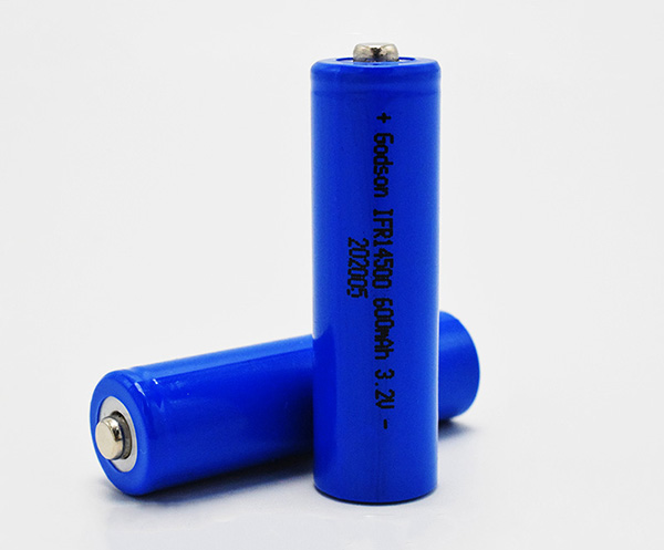 LiFePO4   IFR14500 3.2V 600mAh