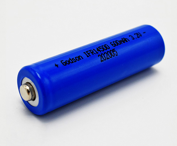 LiFePO4   IFR14500 3.2V 600mAh