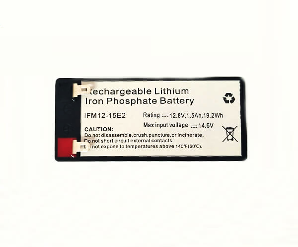 LiFePO4 Battery SLA Casing IFR18650 12.8V 1.5Ah