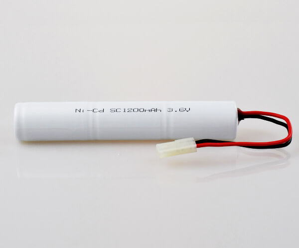 Ni-Cd Battery Pack SC1200mAh 3.6V