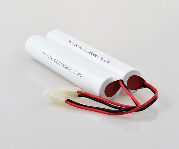 Ni-Cd Battery Pack SC1200mAh 3.6V