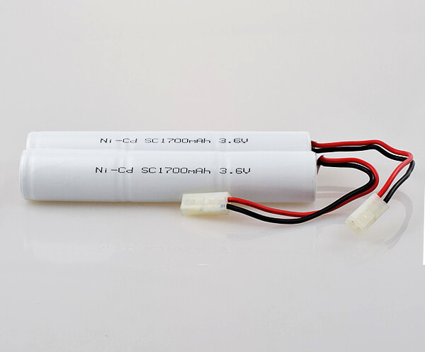 Ni-Cd Battery Pack SC1700mAh 3.6V