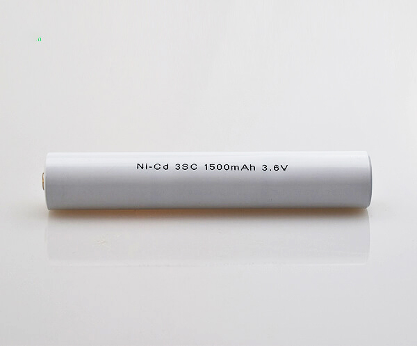 Ni-Cd Battery Pack 3SC 1500mAh 3.6V