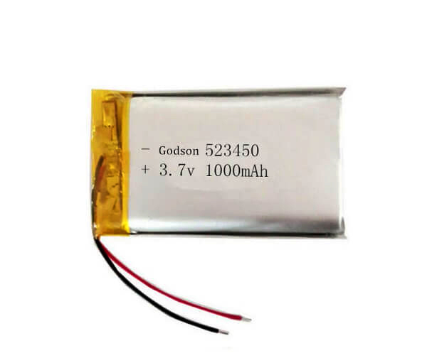 Lithium Ion Polymer Battery 3.7V 1000mAh