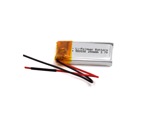 Lithium Polymer Battery 502030 250mAh 3.7V