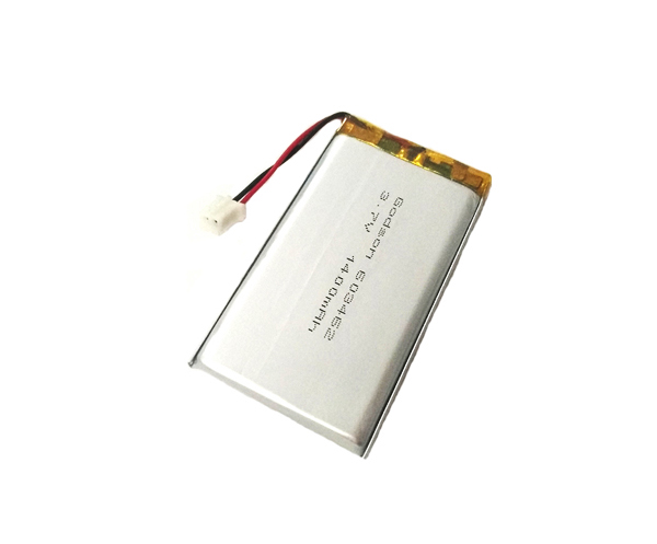 Lithium Polymer Battery 603462 1400mAh 3.7V