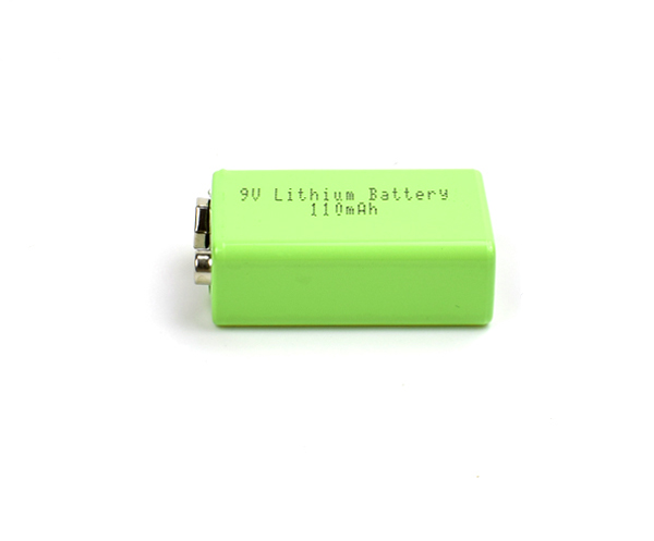 ​9V 110mAh Lithium Battery with USB