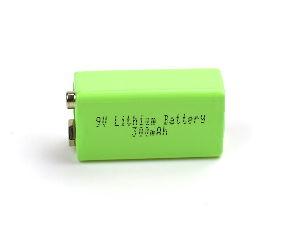 ​9V 300mAh Lithium Battery with USB