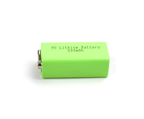 ​9V 500mAh Lithium Battery with USB