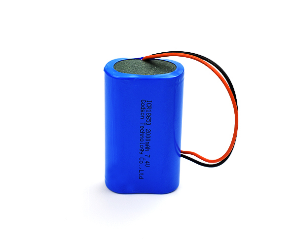 Lithium Battery ICR18650 2000mAh 7.4V