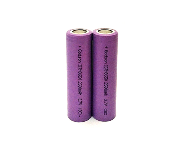 Lithium Battery ICR18650 2500mAh 3.7V