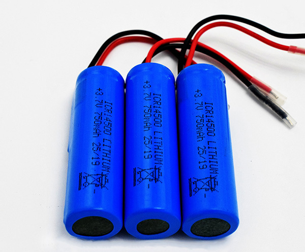 Lithium Battery ICR14500 750mAh 3.7V