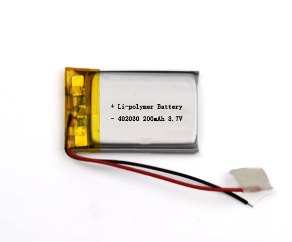 Lithium Polymer Battery 402030 200mAh 3.7V