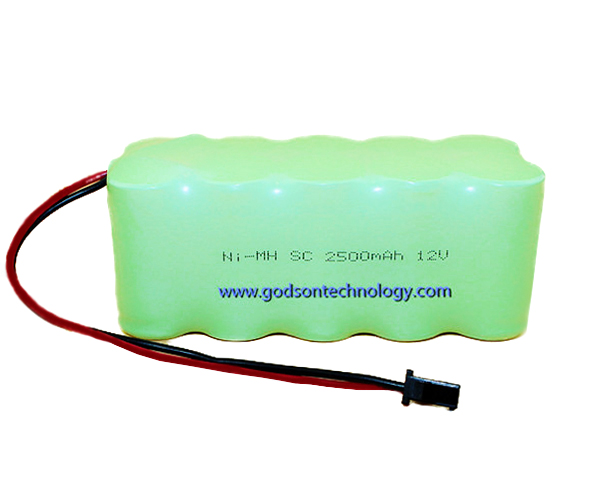 Ni-MH Battery SC2500mAh 12V