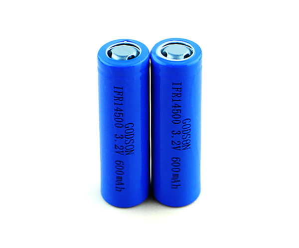 LiFePO4 IFR14500 3.2V 600mAh