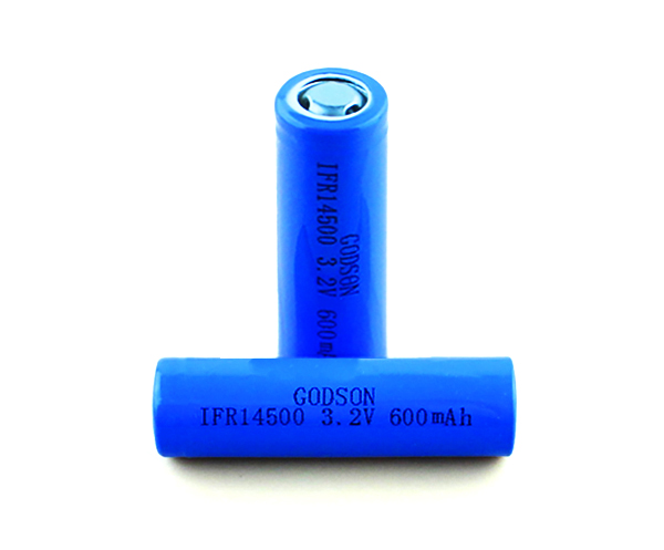 LiFePO4 IFR14500 3.2V 600mAh