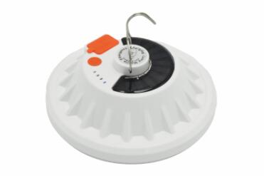 Solar emergency charging lamp