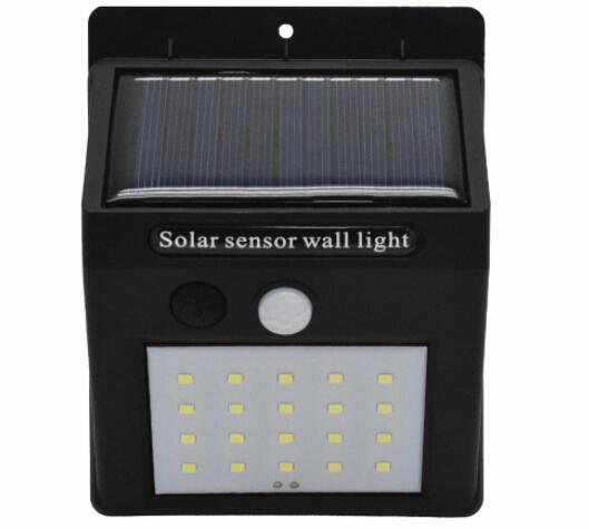 Solar powerful LED wall light