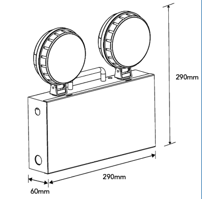 emergency light batteries