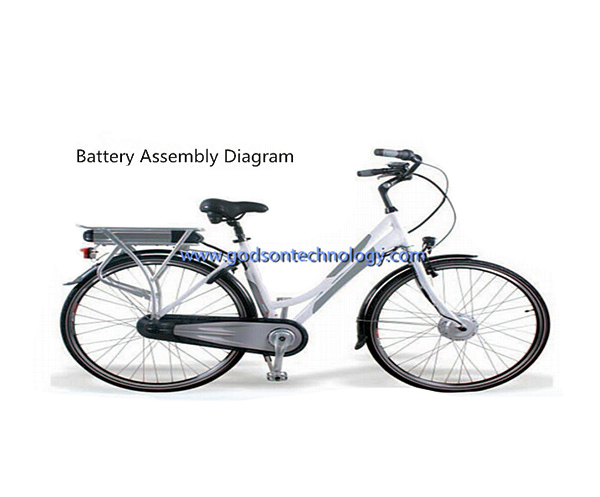 E-bike Battery 36V 8Ah Dolphin-1