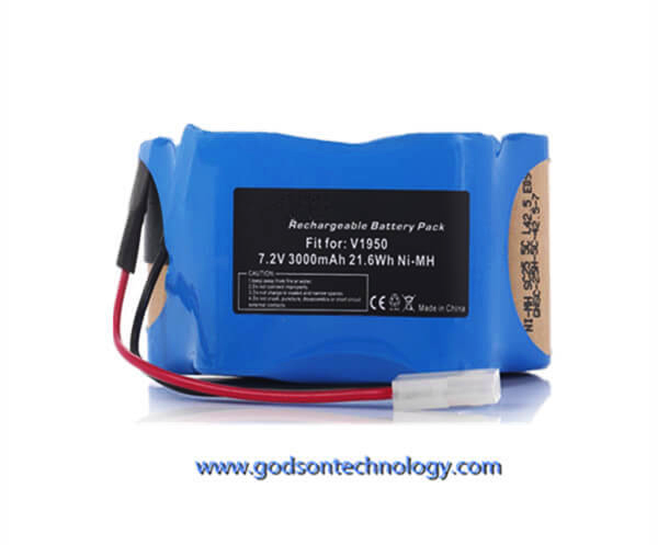 Vacuum Cleaner Battery Euro-pro Shark 7.2V Ni-MH